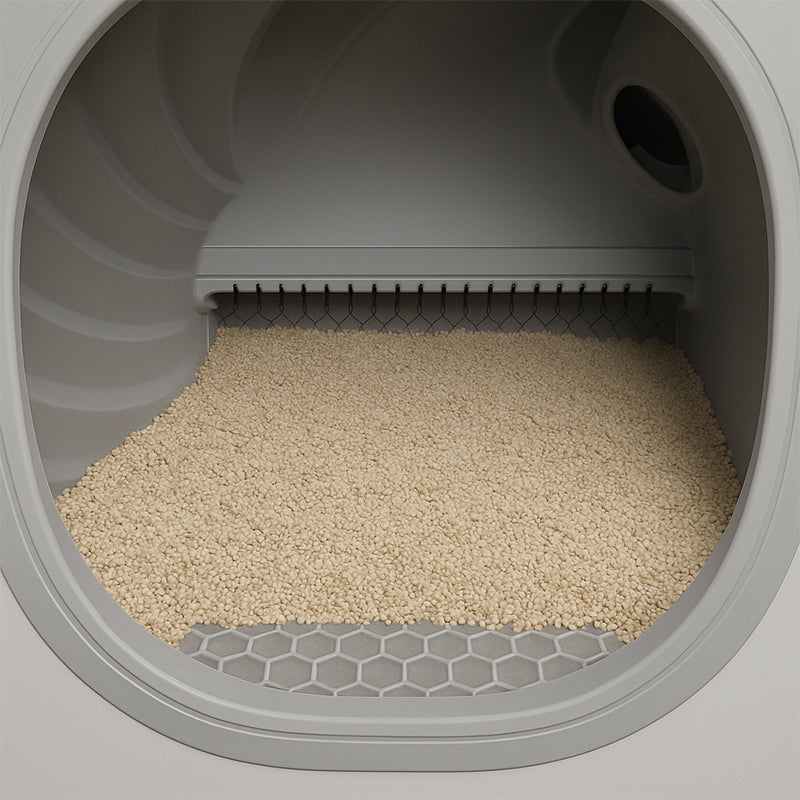 Intelligent cat  litter box control board enclosure program design