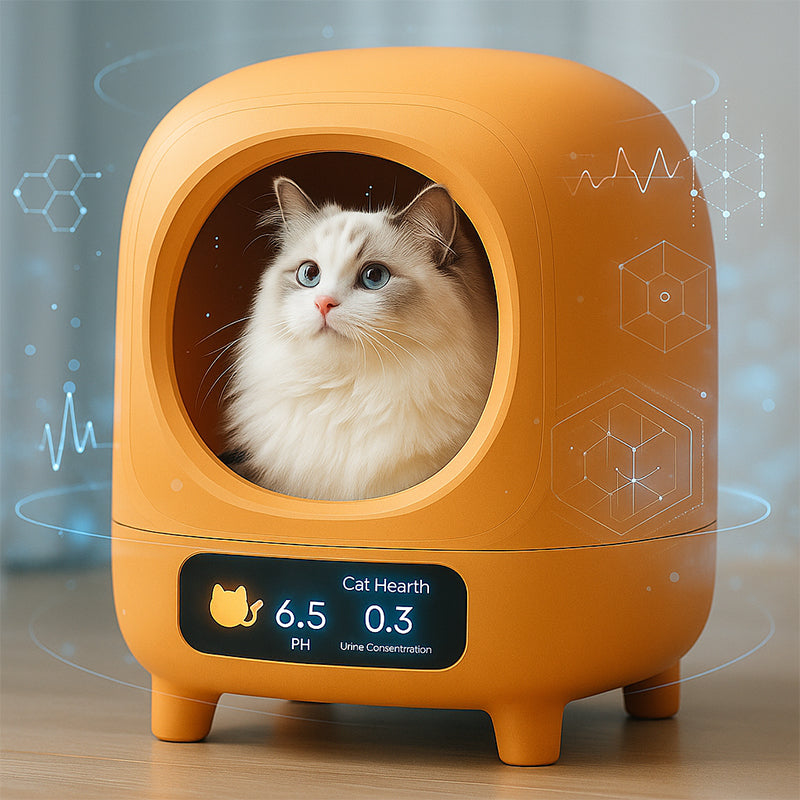 Intelligent cat  litter box control board enclosure program design