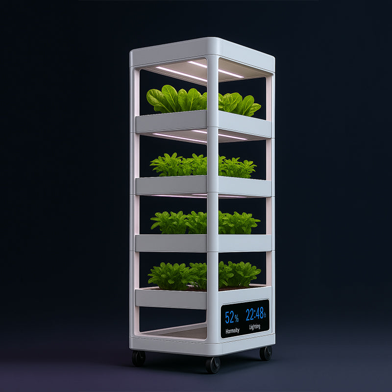 Plant growth light circuit board enclosure program design